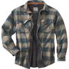 image:imageLegendary Whitetails Archer Flannel Thermal Lined Shirt Jacket for Men Quilted Insulated Plaid Work Outerwear CoatSky