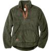 image:imageLegendary Whitetails Womens Fuzzy Hide Fleece Pullover 14 ZipArmy