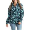 image:imageLegendary Whitetails Womens Trail Guide Fleece Button Down ShirtFloral Camo