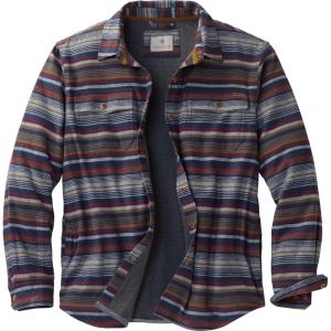 image:imageLegendary Whitetails Archer Flannel Thermal Lined Shirt Jacket for Men Quilted Insulated Plaid Work Outerwear CoatBlue Arrow