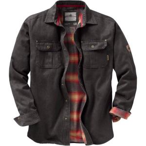 image:imageLegendary Whitetails Mens Journeyman Shirt Jacket Flannel Lined Shacket for Men WaterResistant Coat Rugged Fall ClothingTarmac