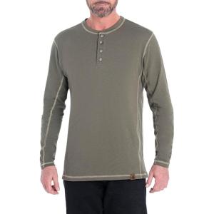 image:imageLegendary Whitetails Mens Maverick Slub Henley ShirtArmy