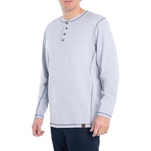 image:imageLegendary Whitetails Mens Maverick Slub Henley ShirtAthletic Heather