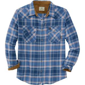 image:imageLegendary Whitetails Mens Shotgun Western Flannel ShirtBronco Denim Plaid