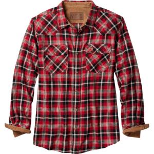 image:imageLegendary Whitetails Mens Shotgun Western Flannel ShirtBullseye Plaid