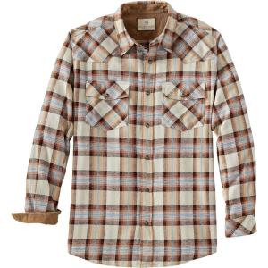 image:imageLegendary Whitetails Mens Shotgun Western Flannel ShirtDesperado Plaid