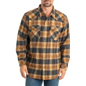 image:imageLegendary Whitetails Mens Shotgun Western Flannel ShirtFireglow Plaid