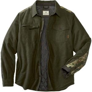 image:imageLegendary Whitetails Mens Woodsman Heavyweight Quilted Shirt JacketArmyMossy Oak Country