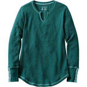 image:imageLegendary Whitetails Womens Open Sky Notch Neck Thermal ShirtDeep Teal