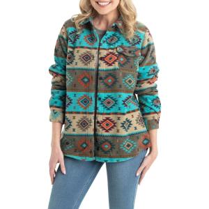 image:imageLegendary Whitetails Womens Trail Guide Fleece Button Down ShirtDesert Bow