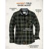 image:imageLegendary Whitetails Ladies Trail Guide Fleece Plaid Button Up ShirtNight Forest Plaid