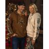 image:imageLegendary Whitetails Mens Camo Hoodie Midweight VNeck Design Pullover SweatshirtChestnut