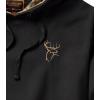 image:imageLegendary Whitetails Mens Camo Hoodie With Kangaroo Pocket Hooded SweatshirtBlack