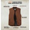 image:imageLegendary Whitetails Mens Canvas Cross Trail VestChestnut