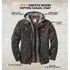 image:imageLegendary Whitetails Mens Casual Coat with Hood Waxed Cotton Water Resistant JacketTarmac