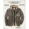 image:imageLegendary Whitetails Mens Casual Coat with Hood Waxed Cotton Water Resistant JacketTobacco
