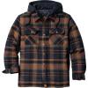 image:imageLegendary Whitetails Mens Ccw Hooded Flannel Shirt Jacket Polyfill Insulated Quilted ShacketAncient Bison Plaid