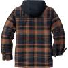 image:imageLegendary Whitetails Mens Ccw Hooded Flannel Shirt Jacket Polyfill Insulated Quilted ShacketAncient Bison Plaid
