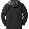 image:imageLegendary Whitetails Mens Ccw Hooded Flannel Shirt Jacket Polyfill Insulated Quilted ShacketBlack Heather