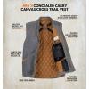 image:imageLegendary Whitetails Mens Concealed Carry CCW Canvas Two Holster VestCharcoal