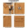 image:imageLegendary Whitetails Mens Flannel Lined Shirt Jacket Waxed Cotton Water Resistant ShacketBarley