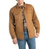 image:imageLegendary Whitetails Mens Flannel Lined Shirt Jacket Waxed Cotton Water Resistant ShacketBarley