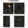 image:imageLegendary Whitetails Mens Flannel Lined Shirt Jacket Waxed Cotton Water Resistant ShacketBlack
