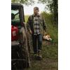 image:imageLegendary Whitetails Mens Flannel Lined Shirt Jacket Waxed Cotton Water Resistant ShacketDark Army