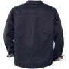 image:imageLegendary Whitetails Mens Flannel Lined Shirt Jacket Waxed Cotton Water Resistant ShacketNavy