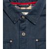 image:imageLegendary Whitetails Mens Flannel Lined Shirt Jacket Waxed Cotton Water Resistant ShacketNavy