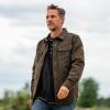 image:imageLegendary Whitetails Mens Flannel Lined Shirt Jacket Waxed Cotton Water Resistant ShacketTobacco