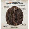 image:imageLegendary Whitetails Mens Flannel Lined Shirt Jacket Waxed Cotton Water Resistant ShacketTobacco