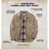 image:imageLegendary Whitetails Mens Flannel Lined Shirt Jacket Waxed Cotton Water Resistant ShacketTwig