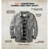 image:imageLegendary Whitetails Mens Flannel Lined Shirt Jacket Waxed Cotton Water Resistant ShacketWolf