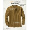 image:imageLegendary Whitetails Mens Henley Long Sleeve Casual Fit ShirtBarley