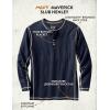 image:imageLegendary Whitetails Mens Henley Long Sleeve Casual Fit ShirtNavy