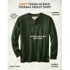 image:imageLegendary Whitetails Mens Henley Shirt Long Sleeve Heavyweight Double Thermal LayerMountain View