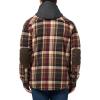 image:imageLegendary Whitetails Mens Hooded Shirt Jacket Plaid Flannel Berber Lined Polyfill Insulated ShacketCedarwood Cabin Plaid