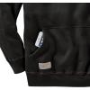 image:imageLegendary Whitetails Mens Hoodie Quarter Zip Quilted Double Layered Lined Hood SweatshirtBlack