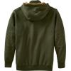 image:imageLegendary Whitetails Mens Hoodie Quarter Zip Quilted Double Layered Lined Hood SweatshirtLoden