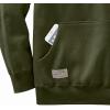image:imageLegendary Whitetails Mens Hoodie Quarter Zip Quilted Double Layered Lined Hood SweatshirtLoden