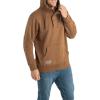 image:imageLegendary Whitetails Mens Hoodie Quarter Zip Quilted Double Layered Lined Hood SweatshirtRawhide