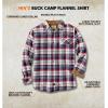 image:imageLegendary Whitetails Mens Long Sleeve Button Down 100 Cotton Flannel ShirtAmericana Plaid