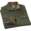image:imageLegendary Whitetails Mens Long Sleeve Button Down 100 Cotton Flannel ShirtArmy