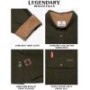 image:imageLegendary Whitetails Mens Long Sleeve Button Down 100 Cotton Flannel ShirtArmy