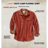 image:imageLegendary Whitetails Mens Long Sleeve Button Down 100 Cotton Flannel ShirtBarnwood Heather