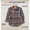 image:imageLegendary Whitetails Mens Long Sleeve Button Down 100 Cotton Flannel ShirtBarnwood Slate Plaid