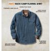 image:imageLegendary Whitetails Mens Long Sleeve Button Down 100 Cotton Flannel ShirtBering Sea Heather