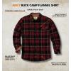image:imageLegendary Whitetails Mens Long Sleeve Button Down 100 Cotton Flannel ShirtBuck Forest Plaid