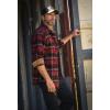 image:imageLegendary Whitetails Mens Long Sleeve Button Down 100 Cotton Flannel ShirtBuck Forest Plaid